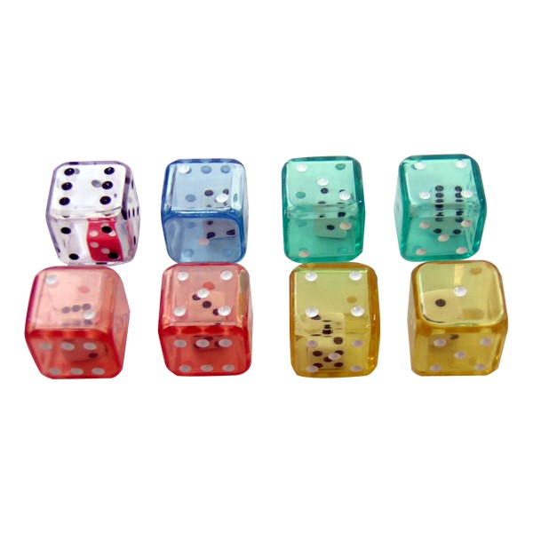 Double Dice Set: A Die Inside of a Die - Set of Eight